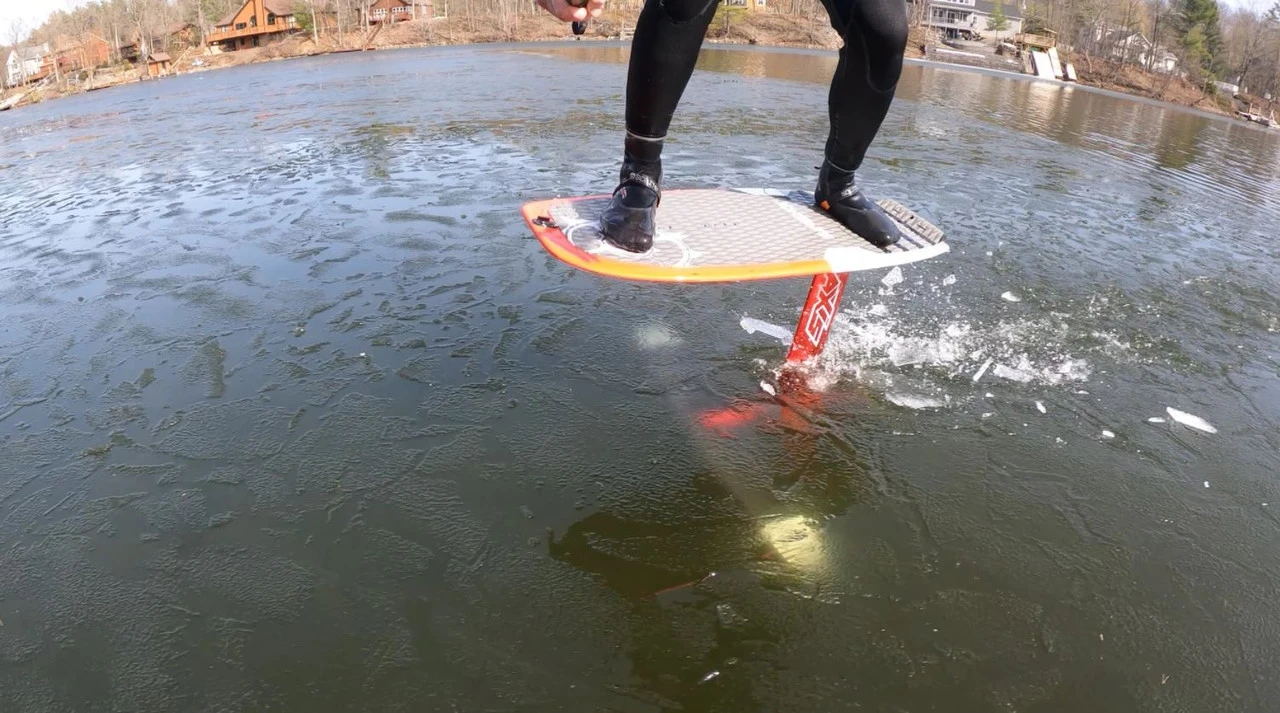 Wake Thief Complete Wake Foil Package Axis Wake Thief Complete Wake Foil Package -Cabrinha Kites Store axis wake thief foil on water 24516.1649082996