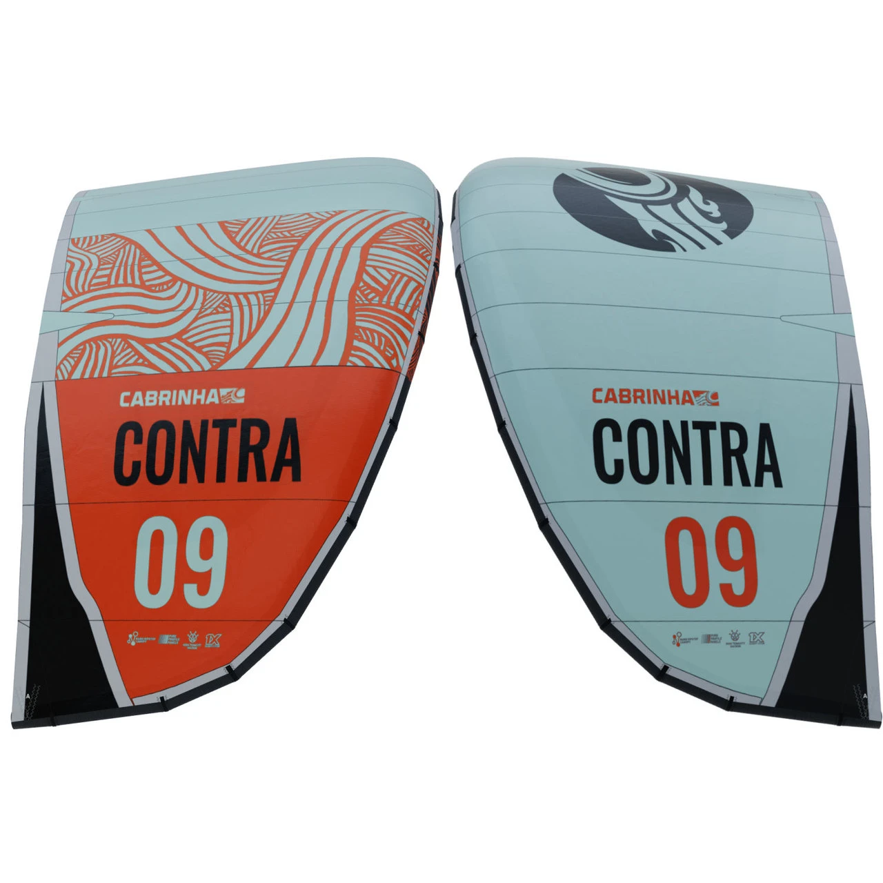 2022 Cabrinha 02 Contra 1S Kiteboarding Kite - Image 6