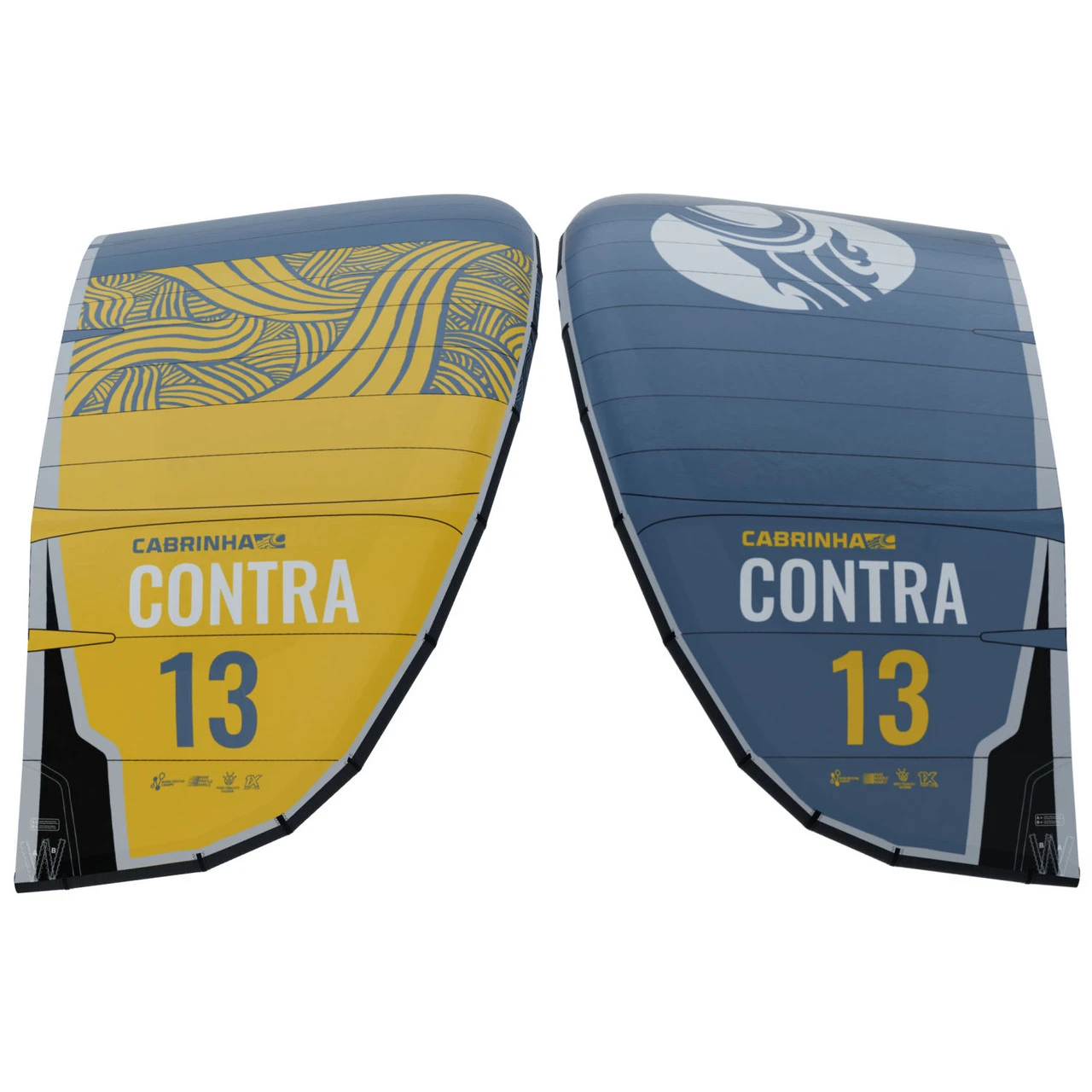 2022 Cabrinha 02 Contra 3S Kiteboarding Kite - Image 6