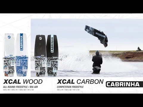2023 Cabrinha 03 XCAL Carbon Twintip Kiteboard - Image 3